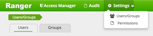 Settings tab